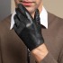 Leather gloves for men in spring and autumn, top layer sheepskin, driving gloves, hollowed out breathable single-layer thin design, hand repair for driving and cycling