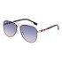 Sunglasses men's 2024 new retro double beam toad sunglasses men's trendy glasses wholesale sunglasses