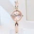 New fashion simple temperament women's watch female student electronic quartz watch set jw Tiktok live broadcast with goods