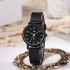 New fashion Korean version student exam watch for women, men's Instagram style, niche trend, couple quartz watch, cross-border