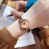 New Fashionable Round Student Women's Watch with Ins Style, Small, Light, Luxury, High End Lifestyle, Waterproof Quartz Watch