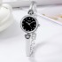 Goldian style minimalist design, compact and exquisite round dial bracelet watch, fashionable Korean version versatile quartz watch