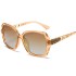 2021 new diamond studded sunglasses for women, fashionable polarizing glasses, UV resistant sunglasses for women