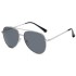 2021 New Flight Driver Men's Versatile Sunglasses Fashion Polarized Sunglasses Trendy Large Frame Sunglasses