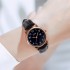 Original brand: GEDI Korean women's watch, retro and high-end, round belt, student waterproof quartz watch wholesale