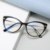 2021 New Trendy TR90 Frame Glasses, Spring Legs, Computer Gaming, Eye Protection, Anti Blue Light Glasses, Men's and Women's Matching Glasses