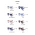 2024 New Steampunk Sunglasses for Men, Retro Box Edge Sunglasses for Men, Wholesale Shapes