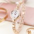 Fashion brand Korean version bracelet watch women's steel strap thin strap student ladylike electronic quartz fashion watch