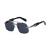 2024 New Steampunk Style Frameless Sunglasses for Men, Quality Sense Box Sunscreen Sunglasses for Men