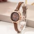 24 New Fashionable Women's Compact Dial Internet Celebrity Temperament Retro Student Ins Style Life Waterproof Premium Sense