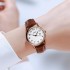 Original brand: GEDI Korean women's watch, retro and high-end, round belt, student waterproof quartz watch wholesale