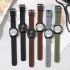 New style men's watch, men's style, high-end brand, trendy student party, waterproof, niche, simple and atmospheric