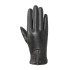 Leather gloves for men in winter, warm and thick velvet, stylish and cool for driving and riding motorcycles, touch screen sheepskin