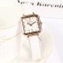 New Korean square plate women's watch, simple and niche style, student party fashion belt, high beauty watch