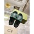 G Home 2023 Summer High Version Thick Bottom Slippers Flat Heel Casual One Word Anti Slip Outer Wear Height Increasing Sponge Cake Slippers Outer