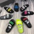 B Family Letter Slippers Paris B Letter Night Light One Word Dragoon Male and Female Same Style Beach Slippers Wholesale Couple Style Large