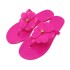 TB flip flops women's beach cross-border European and American foreign trade wholesale European station clamp toe flat sandals slippers