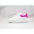 McQueen Little White Shoes Women's 2021 Autumn New High Quality Genuine Leather Thick Bottom Interior Height Increasing Casual Sports Couple Shoes