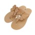 TB flip flops women's beach cross-border European and American foreign trade wholesale European station clamp toe flat sandals slippers