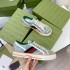 Dirty Shoes for Women 2022 Spring/Summer G Home Embroidered Canvas Shoes Thin, Low cut, Breathable, 1977 Retro One Step