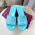 TB Medium heeled Slippers, Women's Cool Slippers, Slope Heels, European Station, European and American Foreign Trade Cross border Beach Slippers