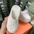 G Home Baotou Cave Shoes Thick Bottom 2023 Summer Couple Casual Outerwear Half Top Sponge Cake Coarse Heel Cross border Beach Shoes