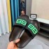 B Family Letter Slippers Paris B Letter Night Light One Word Dragoon Male and Female Same Style Beach Slippers Wholesale Couple Style Large