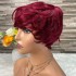 African real hair color mechanism elf wig headband, pixie wig human hair