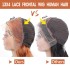 Cross border popular 350 BODY real person hair cover 13X4 spliced lace front high-quality headband