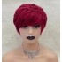 African real hair color mechanism elf wig headband, pixie wig human hair