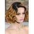 Cross border high amplitude bob loose wig 4 * 4 lace 100% human hair front lace wig