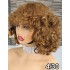 Mechanism human hair wig in stock, Fumi loose human hair wig, high amplitude, 200% density