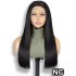 Super Double Drawn13x4 Front Lace Wig 210% Density Colored Straight Straight Hair Human Hair Wig