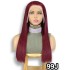 Super Double Drawn13x4 Front Lace Wig 210% Density Colored Straight Straight Hair Human Hair Wig