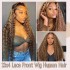 P4/27 Color Water Wave Front Lace Real Hair Wig Lace Front Cross border Exclusive