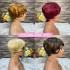 African real hair color mechanism elf wig headband, pixie wig human hair