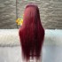 Cross border full human hair transparent lace wig customization 13x4 lace frontal wig wig headband