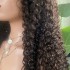 Cross border hot selling 13X4 lace front wig water wave long curly hair