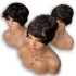 African real hair color mechanism elf wig headband, pixie wig human hair