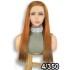 Super Double Drawn13x4 Front Lace Wig 210% Density Colored Straight Straight Hair Human Hair Wig