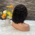 Cross border water wave wig machine made 100% human hair full human hair wig