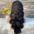 Regular in stock Curly Wave 13 * 4 lace front wig for real hair