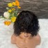 Cross border water wave wig machine made 100% human hair full human hair wig