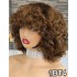 Mechanism human hair wig in stock, Fumi loose human hair wig, high amplitude, 200% density