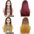 Super Double Drawn13x4 Front Lace Wig 210% Density Colored Straight Straight Hair Human Hair Wig