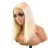 Cross border hot selling 613 bob wig black wig 13x4 lace frontal wig 100% real hair