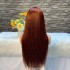 Cross border full human hair transparent lace wig customization 13x4 lace frontal wig wig headband