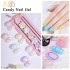 Wanghong Korea 5D hose stereo nail polish candy Makaron jelly wash free gel nail salon