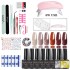 Limegill nail polish kit UV light therapy lamp polishing machine sticker nail tool set in stock