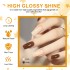 Six color nail polish nail polish gel set new autumn and winter popular color phototherapy gel for nail salons